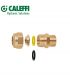 Straight connection 1/2 '' male Caleffi, for copper