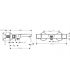 Mitigeur thermostatique de bain Hansgrohe Ecostat 13123