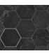 Carrelage de sol FAP Roma series hexagonal 25X21,6 mat