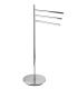 Stand for washbasin inda 26x48x89, chrome