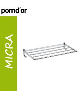 Wall towel holder for hotel Pomd'or Micra 475110 chrome 50cm