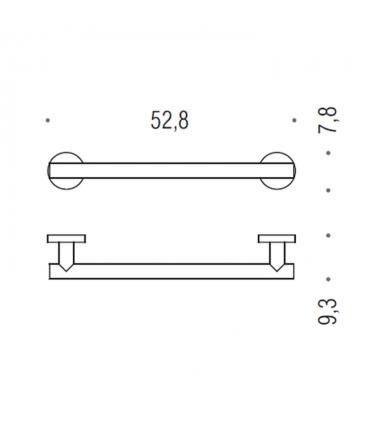 Colombo Hotellerie series horizontal / vertical safety grab bar