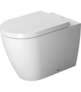 Floor standing toilet back to wall, Duravit, ME by starck white