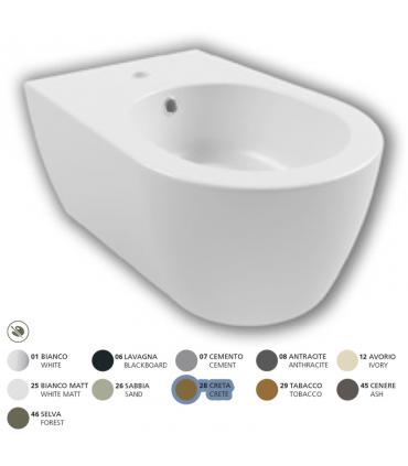 Bidet sospeso monoforo fissaggi nascosti serie Fusion Alchemy art.A0Y1D901