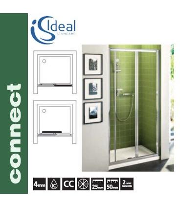 Porte coulissante a 3 ante pour cabine de douche connect/P