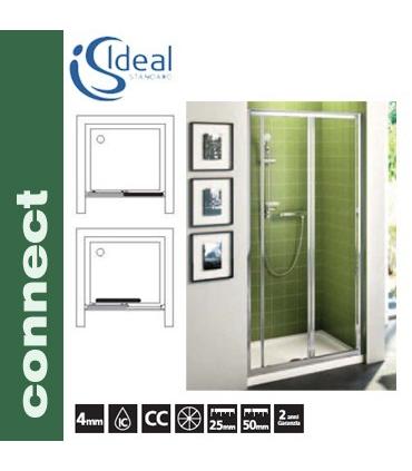 Sliding door with 3 doors for shower box Connect/P