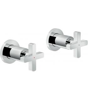 Set of Nobili series Lira series concealed stop valves for shower