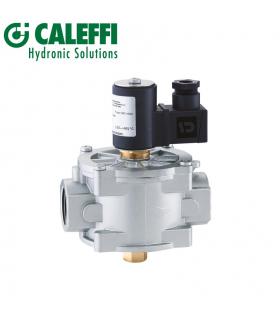Solenoid valve for gas ', closed with manual rearmament Caleffi 837