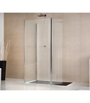 Walk in shower enclosure Duka Libero 4000 PE 6GFT2 with 2 shutters