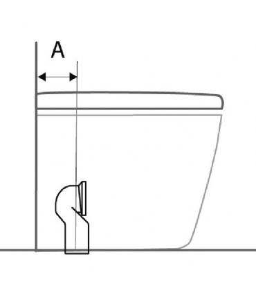 IDEAL STANDARD curva tecnica 165-200 mm per vaso art.T002667