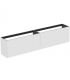 Mobile slim lacquered 2 drawers Ideal Standard Conca without top