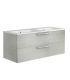 Forniture bathroom  double  washbasin  suspended and base  2 drawers