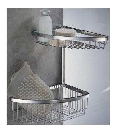 Shower-bathtub grid mixer colombo items holder b9609 chrome.