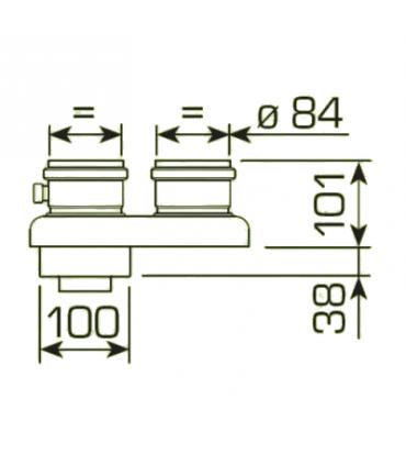 Séparateur 80/80 pour Sime Format DGT HE 8093050