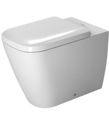 Floor standing toilet back to wall Duravit Happy D2 white