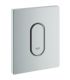 Grohe placca 1 pulsante serie arena flussometro 38857 cromo/satinato.