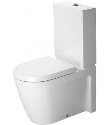Close-coupled toilet, Duravit, Starck 2, white