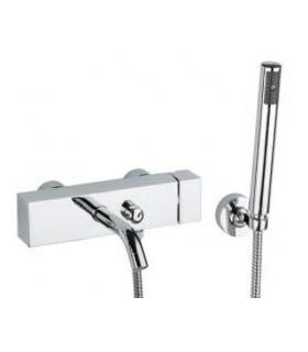 Stand, Lineabeta, collection Rampin, model 5113, with paper holder and toilet brush holder steel, polished stainless steel