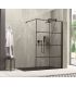 Duka Libero 3000 Factory design 8GW2F walk-in shower enclosure right
