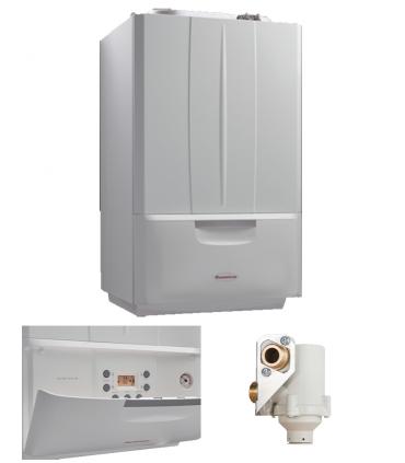 Class A condensing boiler which if combined with advanced thermoregulation systems, if in place of existing thermal systems, ben