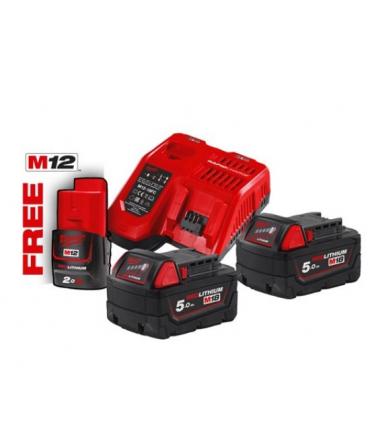 Pack d'énergie du kit de batterie Milwaukee M18