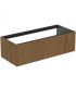 Ideal Standard Conca veneered vanity for washbasin without top