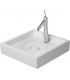 Lavabo sur pied carre' Duravit Starck 1 blanc