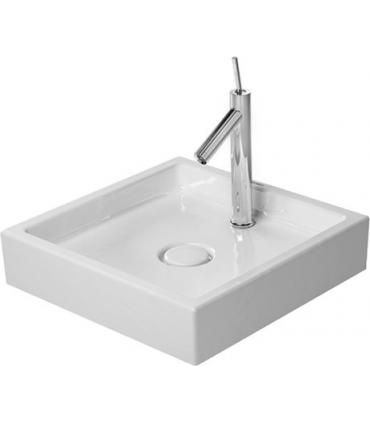 Lavabo sur pied carre' Duravit Starck 1 blanc