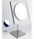 Magnifying mirror Colombo with Led lighting chrome