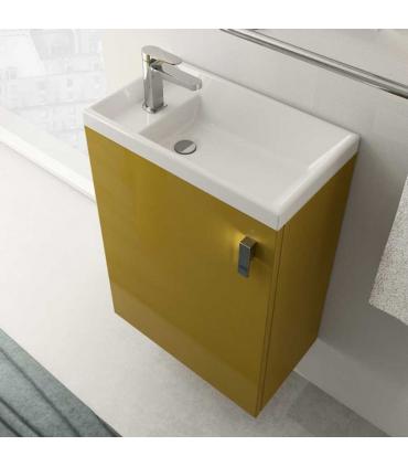 Close-coupled INDA with one door cabinet and washbasin collection Lilliput