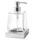 Dispenser sapone INDA serie Divo art.A2012Z trasparente