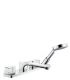Bathtub mixer for edges Hansgrohe axor urquiola with spout and hand shower