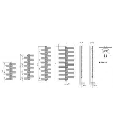 Zehnder Yucca towel warmer