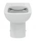 Toilette sans bride adossée au mur Ideal Standard I-Life T4525