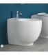 OPEN Bidet au mur monotroufixation cache' PURE FIX collection Le Fiabe