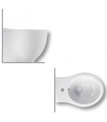 OPEN Bidet filo muro monoforofissaggi nascosti PURE FIX serie Le Fiabe