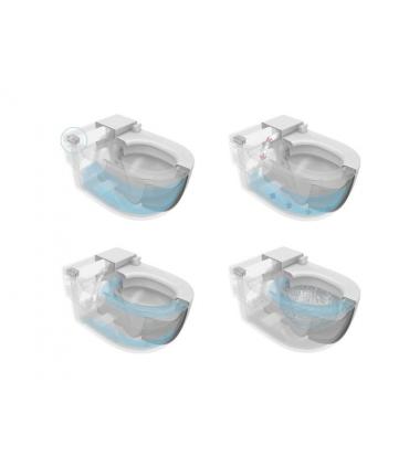 Roca compact wall hung bidet New Meridian series