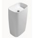 Lavabo a pavimento per appoggio parete Ceramica Flaminia Flag FG52P