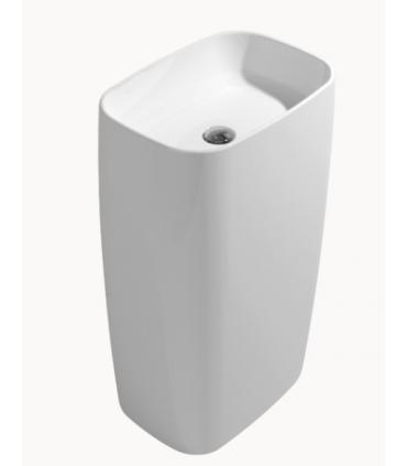 Lavabo a pavimento per appoggio parete Ceramica Flaminia Flag FG52P