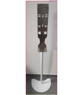 Floor lamp for sanitizing dispenser