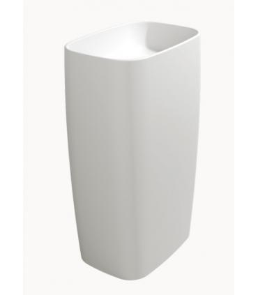 Lavabo a pavimento per appoggio parete Ceramica Flaminia Flag FG52P