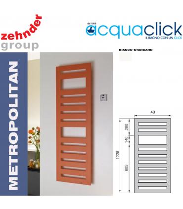 Scaldasalviette ad acqua calda Zehnder Metropolitan versione ritmata