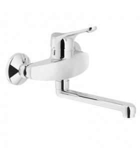 Swivel mixer wall hung for sink, Nobili time