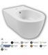 Bidet sospeso monoforo fissaggi nascosti serie Fusion Alchemy art.A0Y1D901