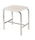 Tabouret avec assise 35x33x46 cm collection Hotellerie Inda