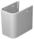 Demi-colonnes pour achèvement lavabo, Duravit, collection Happy D.2