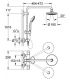 Colonna doccia esterna termostatica Grohe serie euphoria System art.27