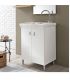 Geromin Bijoux PC66BIJOUX1B sink and base 2 doors 60x60cm, white