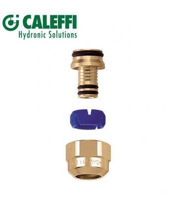 Raccordement tuyaux multicouche   avec exploitation  avectinu  a' haute temperature    , Caleffi 679 deRCAL
