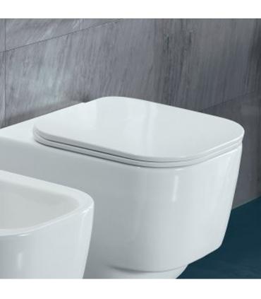 HATRIA Toilet seat made of resin soft close collection Fusion 48